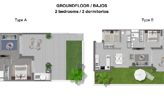 Penthouse Apartment in Torrevieja(La Mata, Torrevieja, Costa Blanca) zu verkaufen, Wohnfläche 96 m², Grundstück 262 m², 3 Schlafzimmer, 2 Badezimmer, Pool, ref.: TW-EDEN-BEACH-52-23