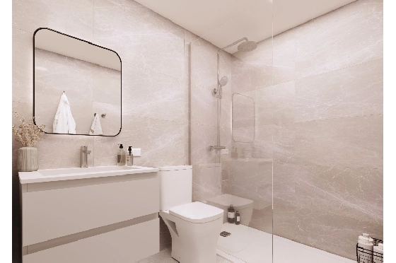 Apartment in Cartagena(La Manga, Murcia, Costa Blanca) zu verkaufen, Wohnfläche 102 m², Grundstück 227 m², 3 Schlafzimmer, 2 Badezimmer, Pool, ref.: TW-SIENA,-LA-MANGA-19
