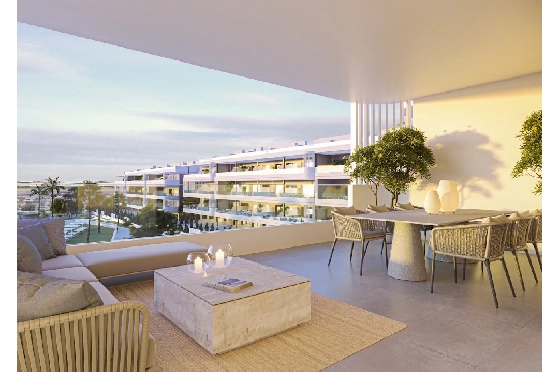 Etagen Apartment in Torrevieja zu verkaufen, Wohnfläche 131 m², Zustand Erstbezug, 3 Schlafzimmer, 2 Badezimmer, Pool, ref.: HA-TON-290-A02-9