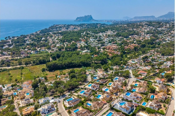 Villa in Moraira zu verkaufen, Wohnfläche 290 m², Baujahr 2003, + Ofen, Klimaanlage, Grundstück 847 m², 3 Schlafzimmer, 3 Badezimmer, Pool, ref.: AM-12692DR-9
