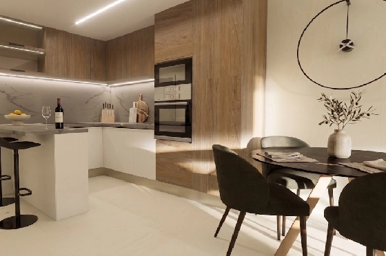 Etagen Apartment in Guardamar del Segura zu verkaufen, Wohnfläche 112 m², Zustand Erstbezug, 3 Schlafzimmer, 2 Badezimmer, Pool, ref.: HA-GUN-439-A03-6