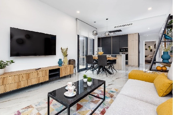 Erdgeschoss Apartment in Ciudad Quesada zu verkaufen, Wohnfläche 116 m², Zustand Erstbezug, Klimaanlage, 2 Schlafzimmer, 2 Badezimmer, Pool, ref.: HA-CQN-120-A01-3