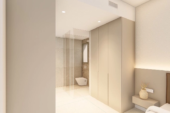 Penthouse Apartment in Los Alcazares zu verkaufen, Wohnfläche 150 m², Zustand Erstbezug, Klimaanlage, 2 Schlafzimmer, 2 Badezimmer, Pool, ref.: HA-LAN-480-A02-14