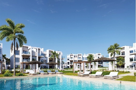 Penthouse Apartment in Los Alcazares zu verkaufen, Wohnfläche 177 m², Zustand Erstbezug, Klimaanlage, 3 Schlafzimmer, 2 Badezimmer, Pool, ref.: HA-LAN-480-A04-1