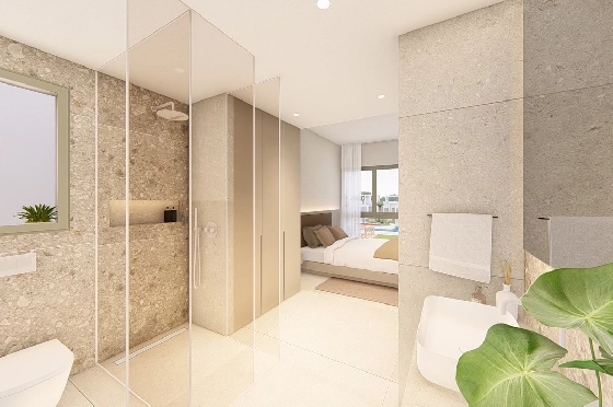 Penthouse Apartment in Los Alcazares zu verkaufen, Wohnfläche 177 m², Zustand Erstbezug, Klimaanlage, 3 Schlafzimmer, 2 Badezimmer, Pool, ref.: HA-LAN-480-A04-15